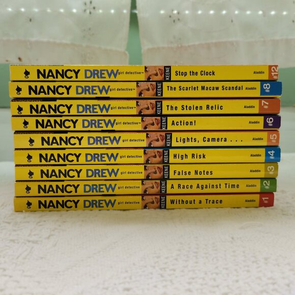 Nancy Drew Book Set # 1-8 Plus #12 - Picture 4 of 4